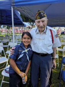Kenneth Anhalt with Charlie